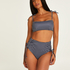 Cheeky Bikini-Slip mit hohem Beinausschnitt Seychelles, Blau
