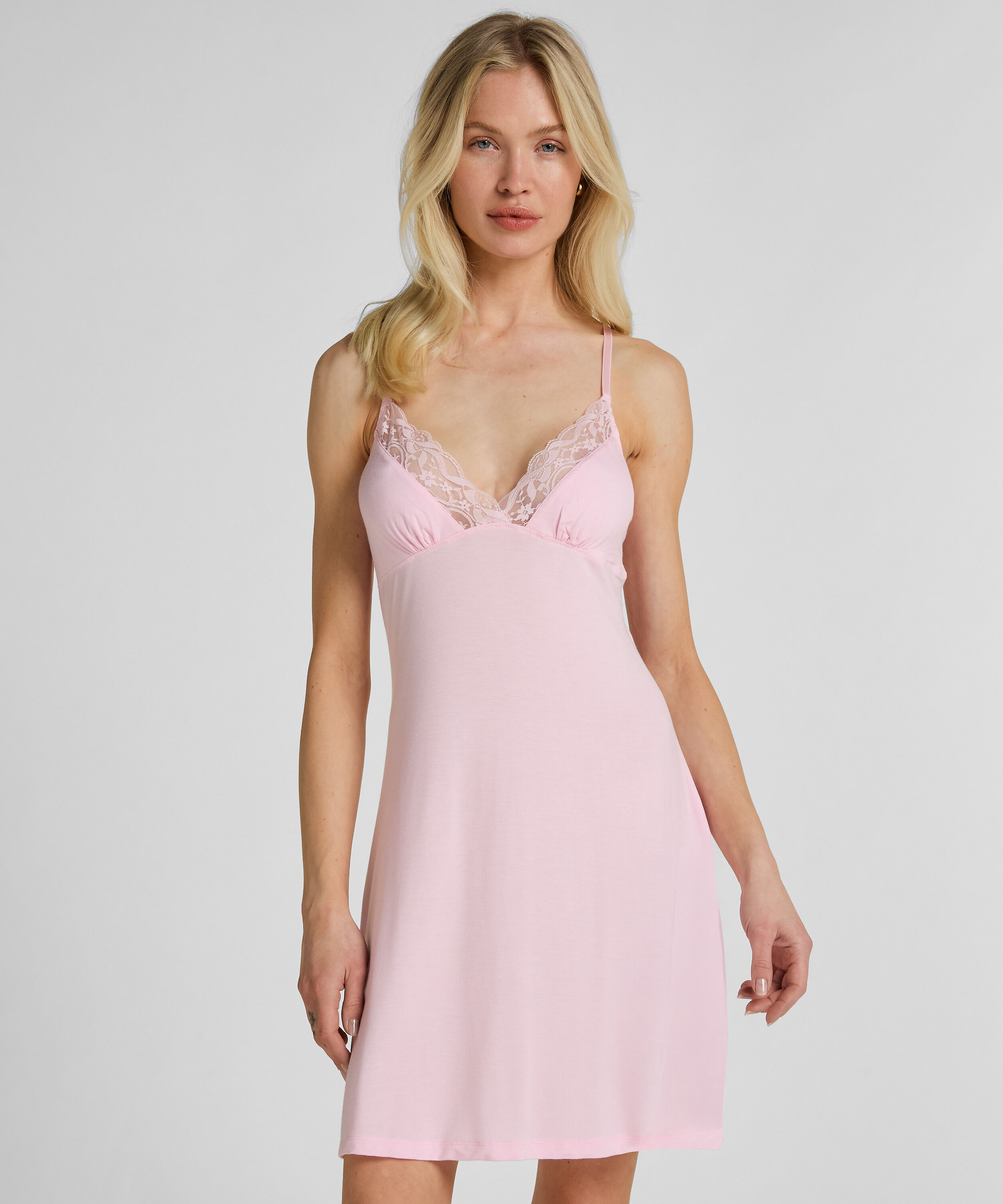 Jersey Negligé, Rosa Jersey Negligé, Rosa