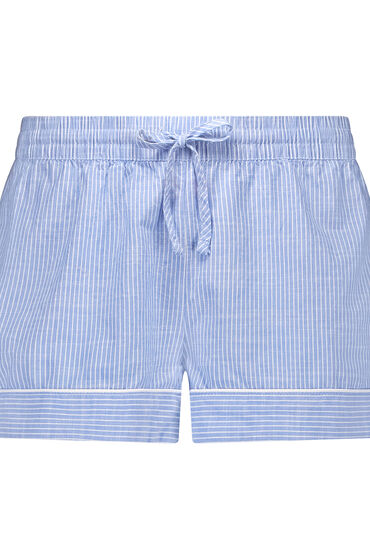 Thumbnail - Hunkemöller Shorts Baumwolle Blau