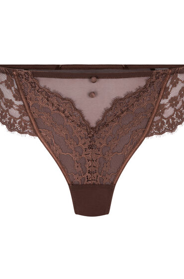 Thumbnail - Hunkemöller String Daisy Braun