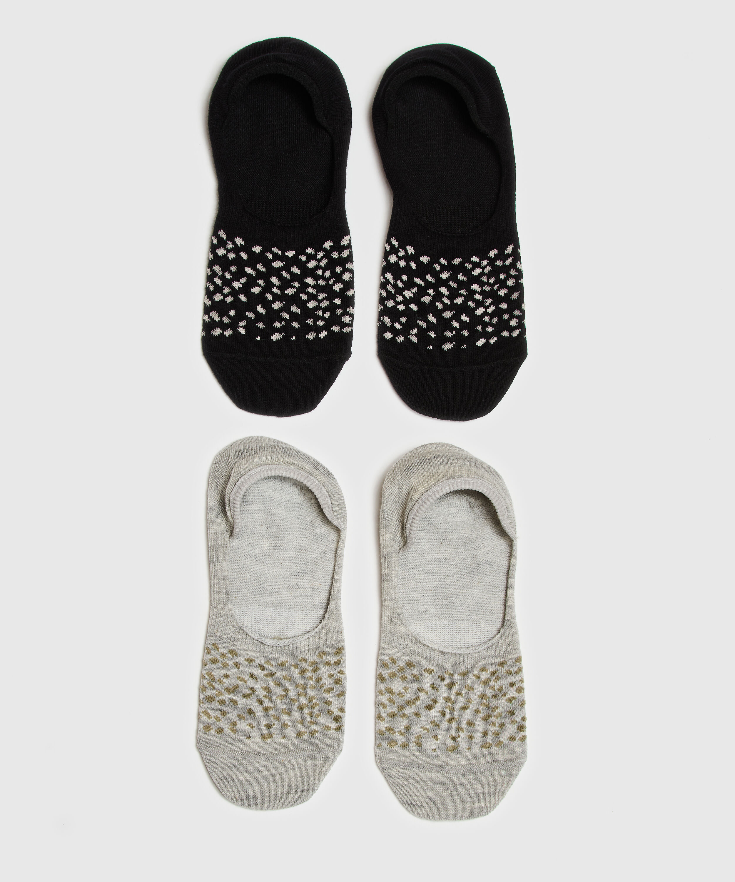 2 Paar Socken, Schwarz