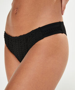 Cheeky-Bikinislip Borneo Mesh, Schwarz