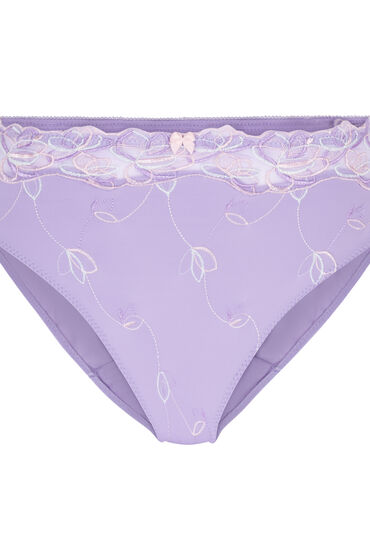 Thumbnail - Hunkemöller Hochgeschnittener Slip Diva Lila