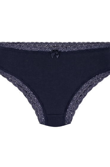 Thumbnail - Hunkemöller Brazilian Georgia Baumwolle Blau