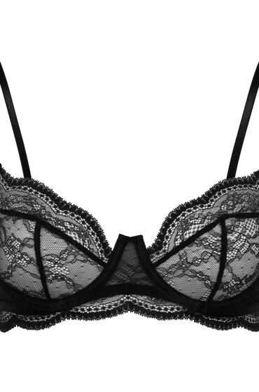 Thumbnail - Hunkemöller Unwattierter Bügel-BH Isabelle Schwarz