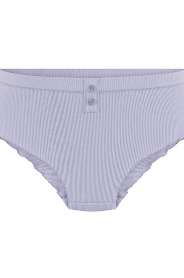 Thumbnail - Hunkemöller Gerippter Brazilian-Short Renee Lila