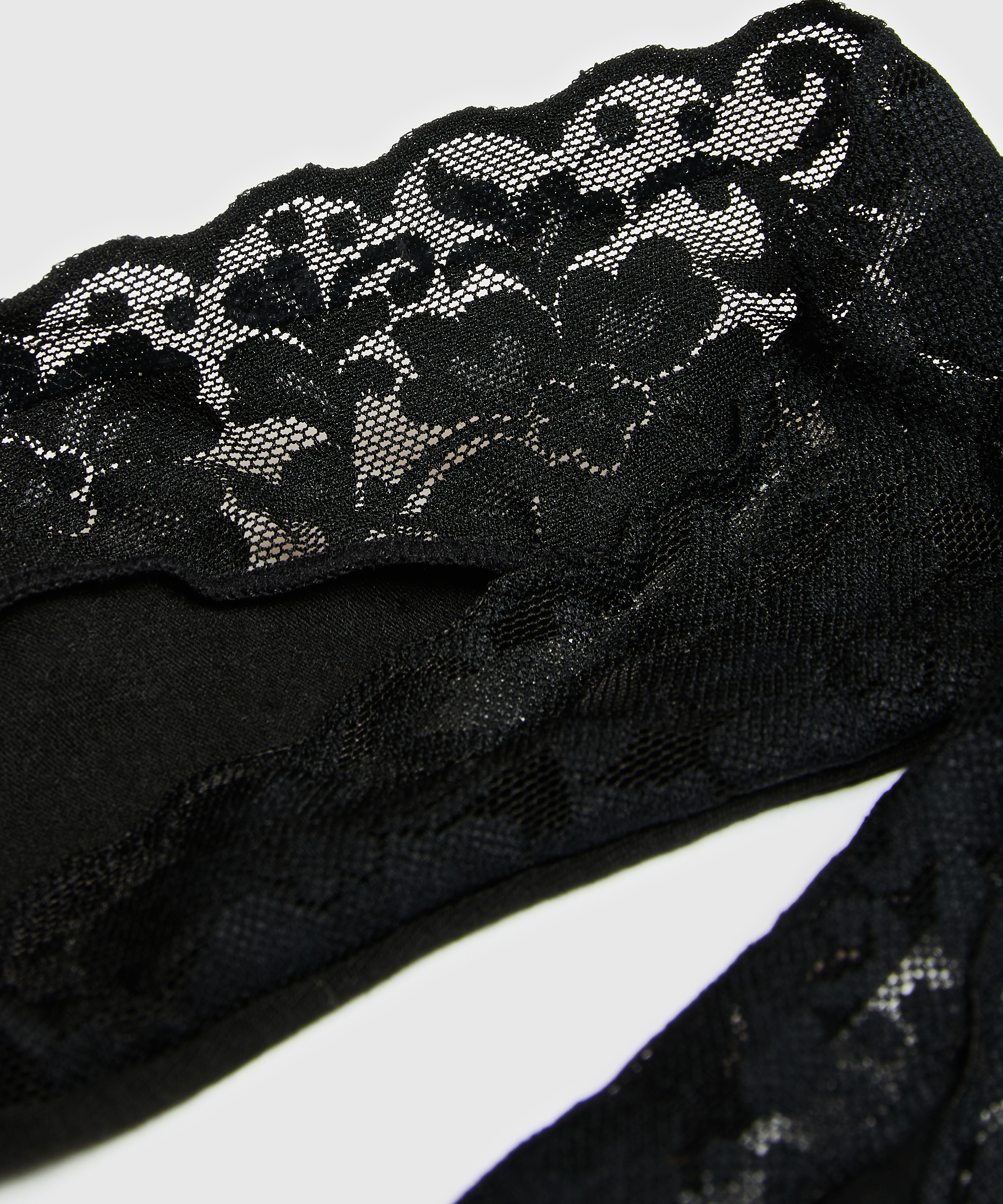 2 Paar Lasercut-F&uuml;&szlig;linge, Schwarz, main