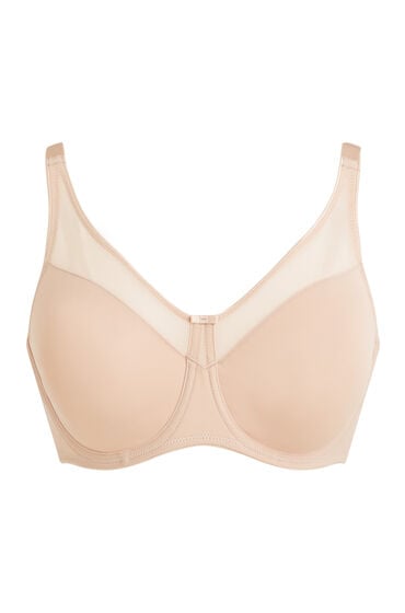 Thumbnail - Hunkemöller Unwattierter Minimizer-Bügel-BH Nina Beige