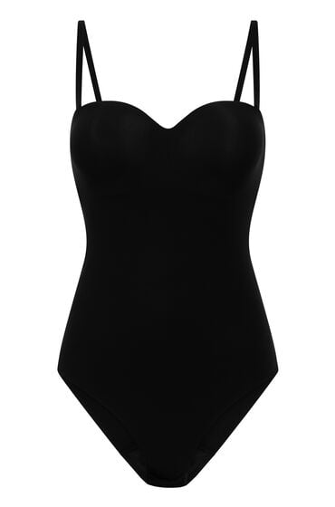 Thumbnail - Hunkemöller Glatter gepolsterter Body Schwarz