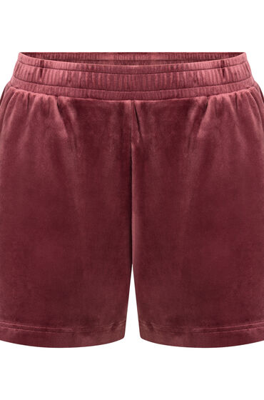 Thumbnail - Hunkemöller Shorts Velours Pocket Rot