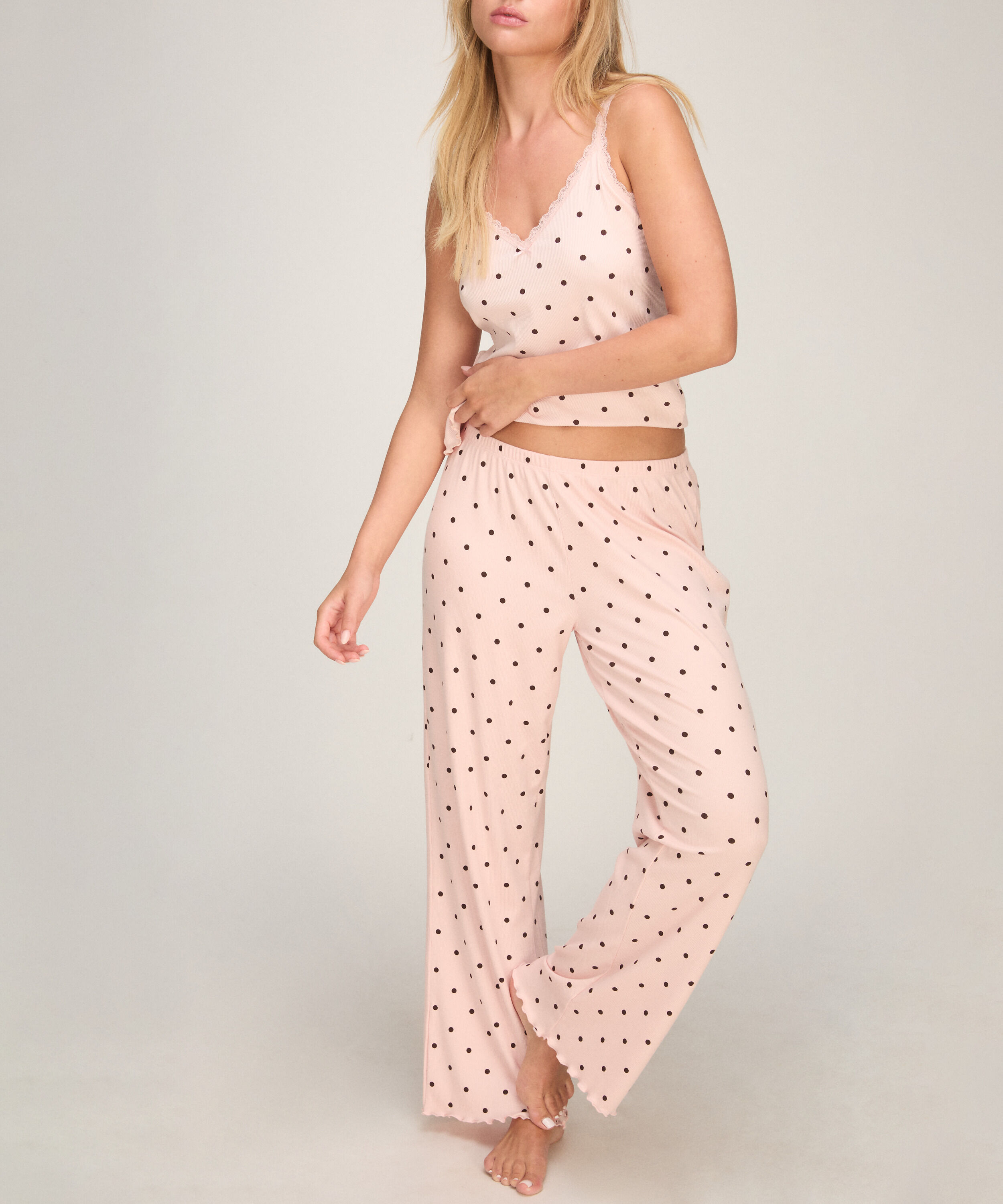 Pyjama-Hose Jersey, Rosa Pyjama-Hose Jersey, Rosa