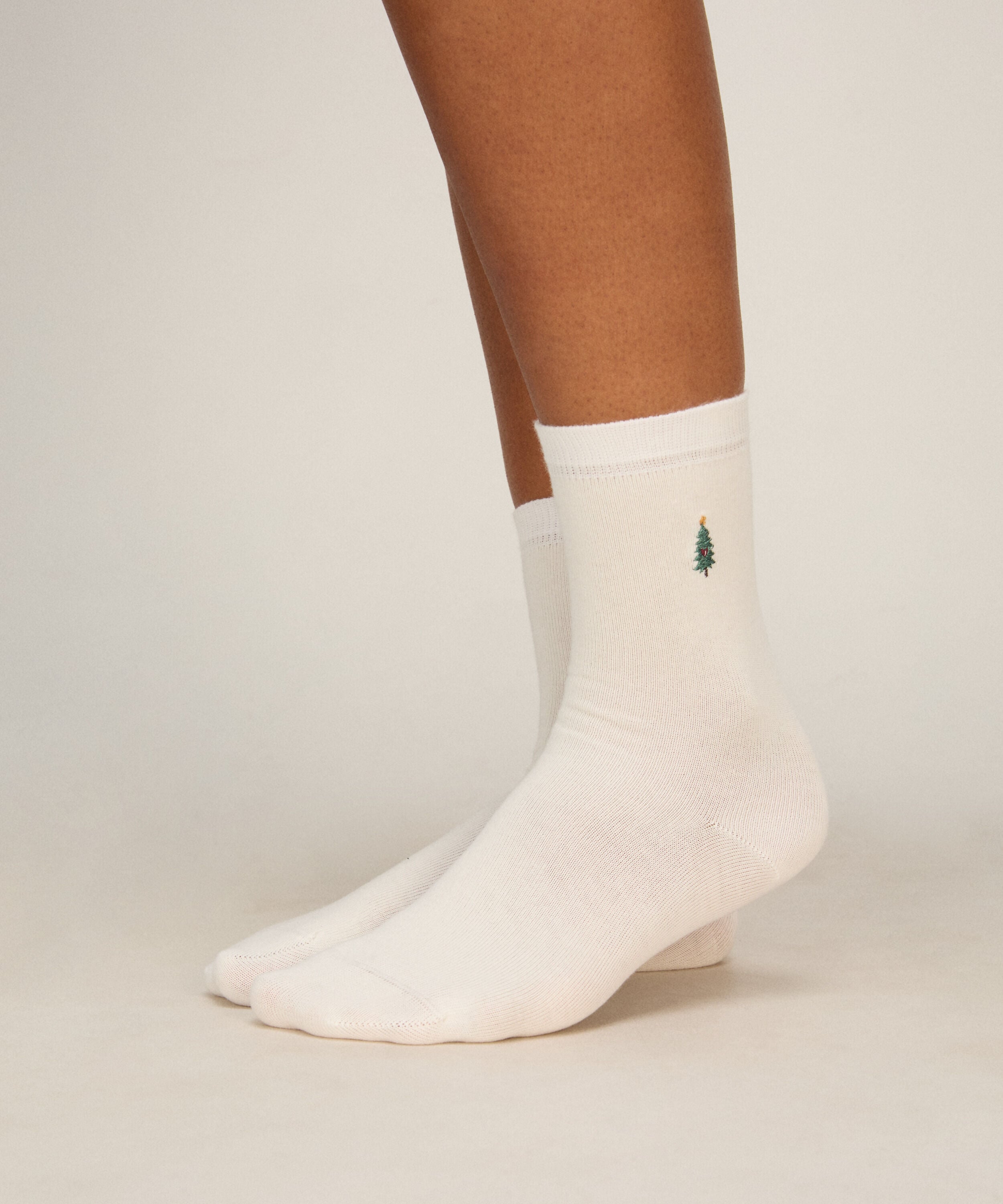 Socken 3 Pair Cotton, Rot