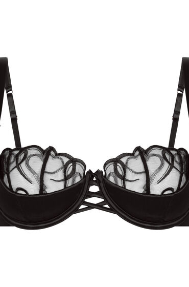 Thumbnail - Hunkemöller Olivia Bügel-BH Ohne Polsterung Schwarz