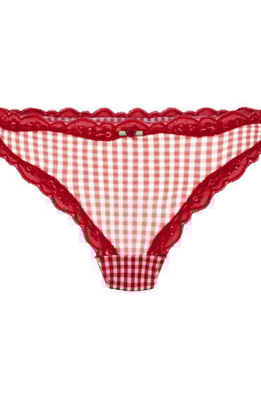 Thumbnail - Hunkemöller String mit hohem Beinausschnitt Liz Rot