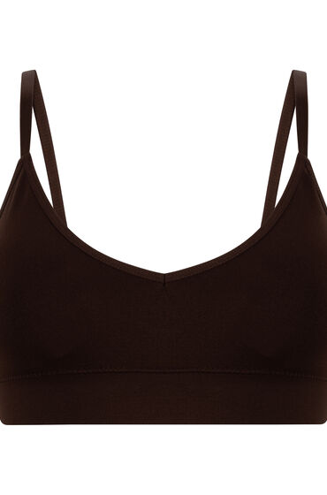 Thumbnail - Hunkemöller Triangel-Bralette Dide Braun