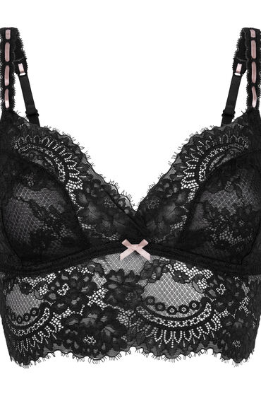 Thumbnail - Hunkemöller Dorothy Bralette Schwarz