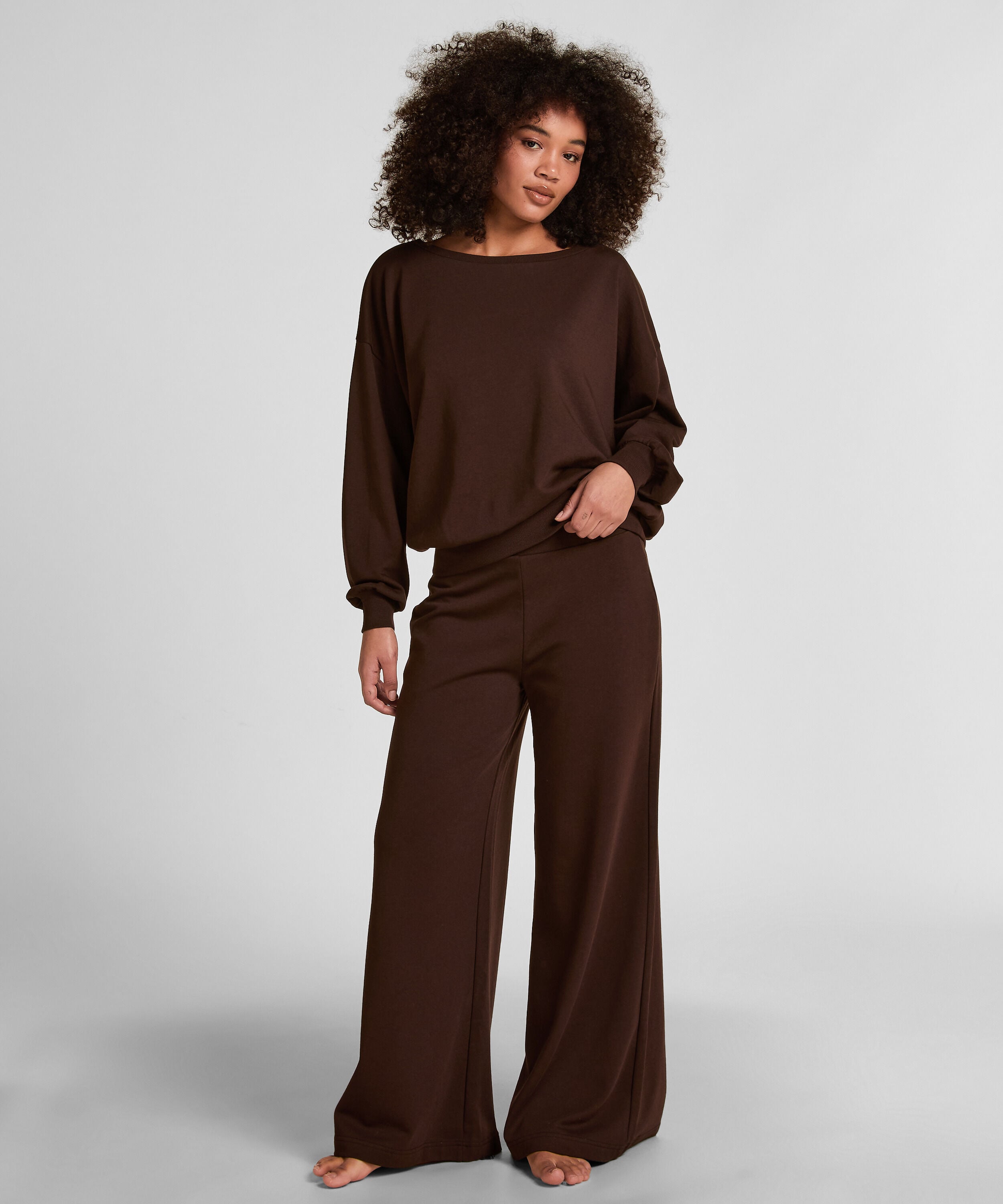 Sweatpant Rory, Braun Sweatpant Rory, Braun