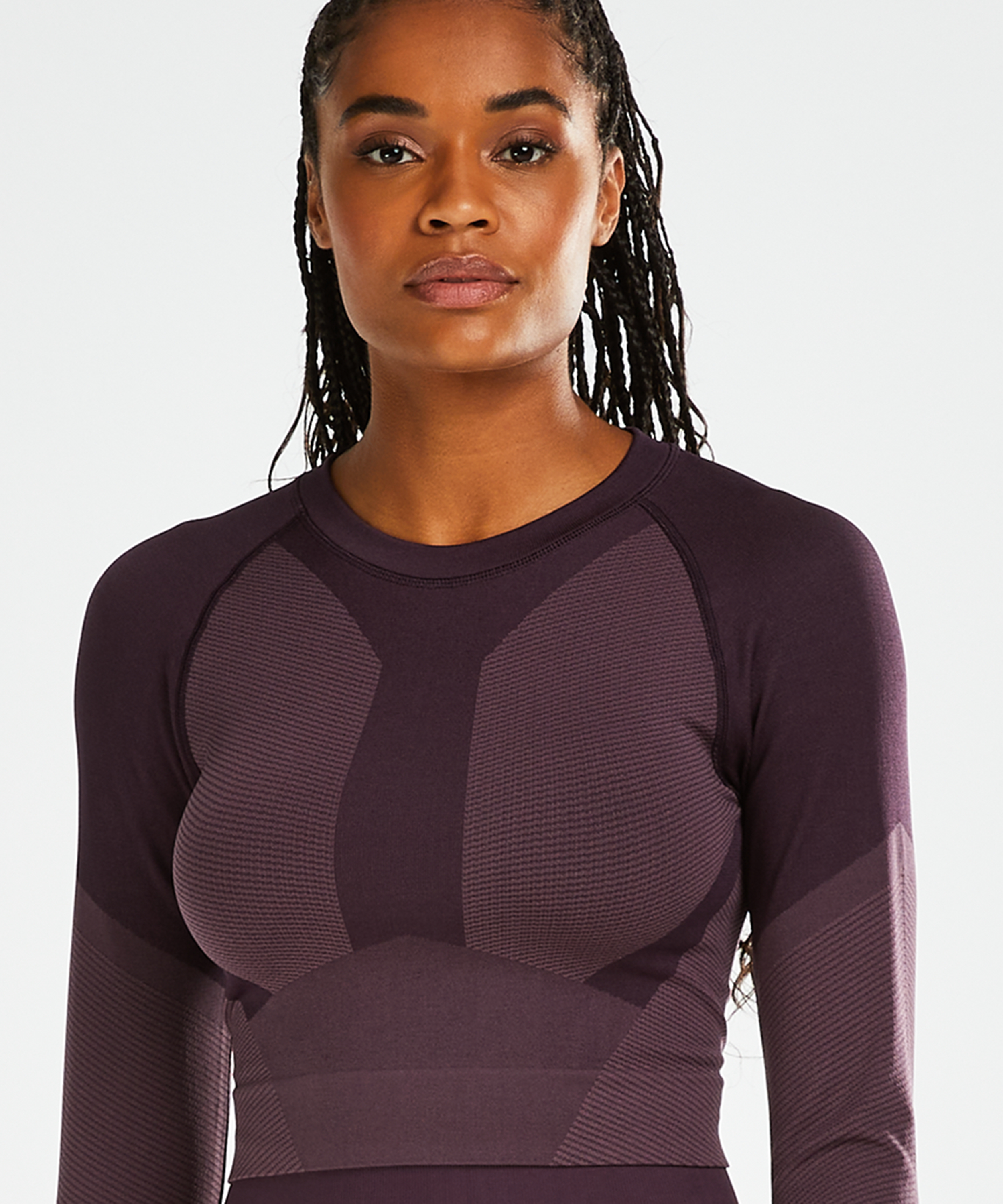 HKMX The Motion Crop Top, Lila, main