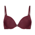 Vorgeformter B&uuml;gel-BH Plunge, Rot