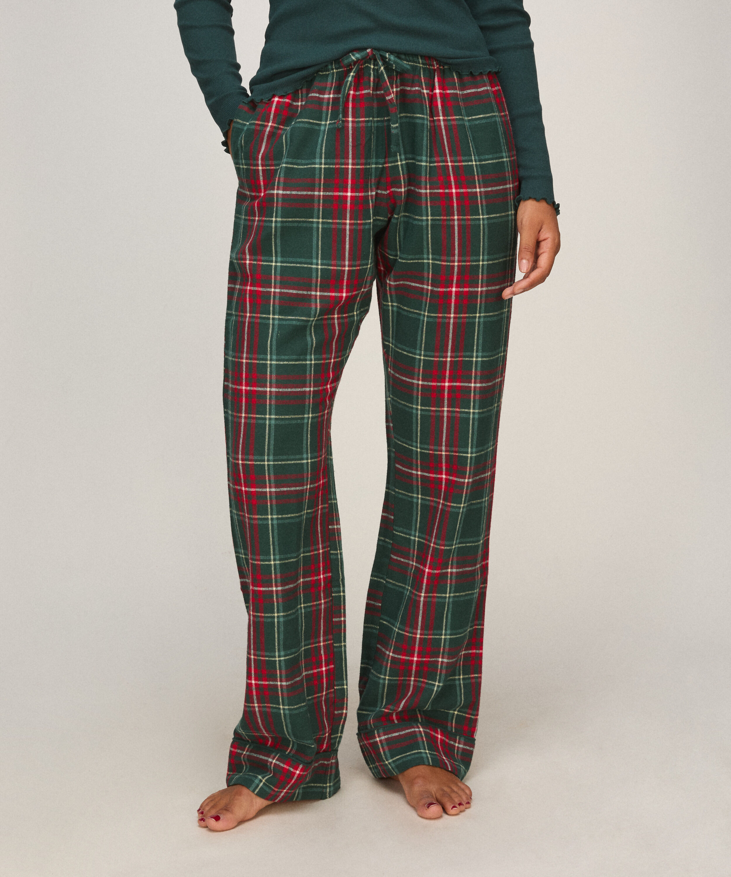 Petite Pyjamahose Flanell