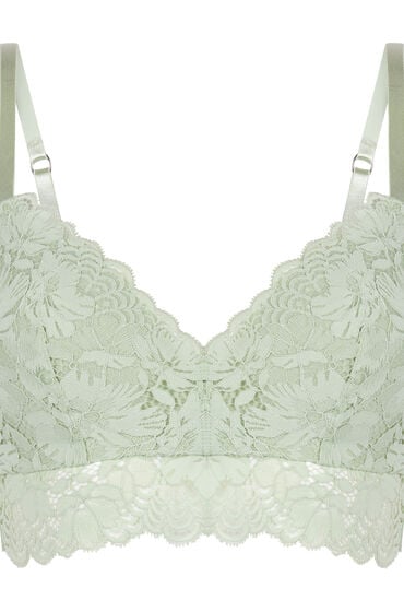 Thumbnail - Hunkemöller Gepolsterter bügelloser BH Andrea Grün