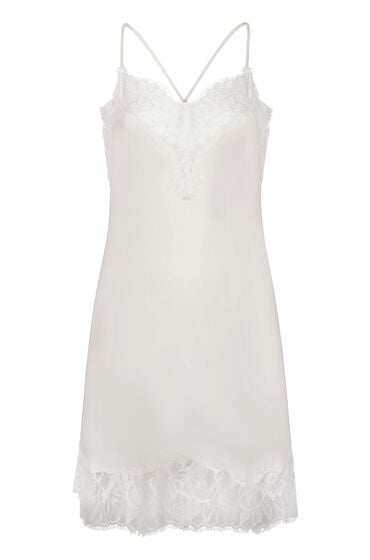 Thumbnail - Hunkemöller Slipdress Valerie Weiß