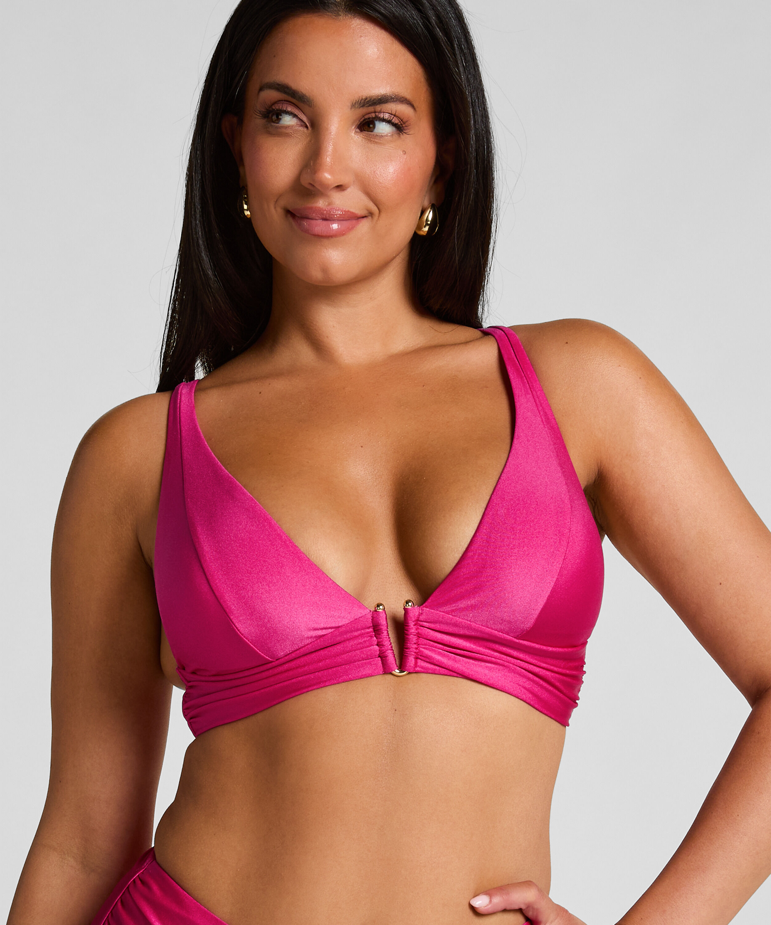 Triangel-Bikinioberteil Luna, Rosa Triangel-Bikinioberteil Luna, Rosa