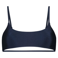 Bikini-Croptop Glow, Blau