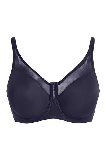 Thumbnail - Hunkemöller Unwattierter Minimizer-Bügel-BH Nina Blau