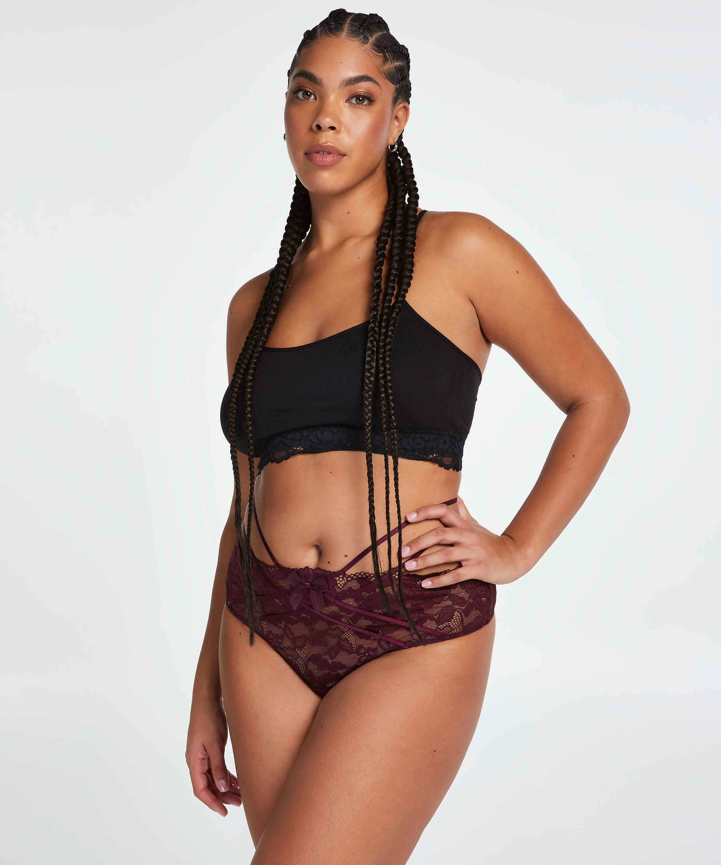 String Sally Curvy, Rot String Sally Curvy, Rot