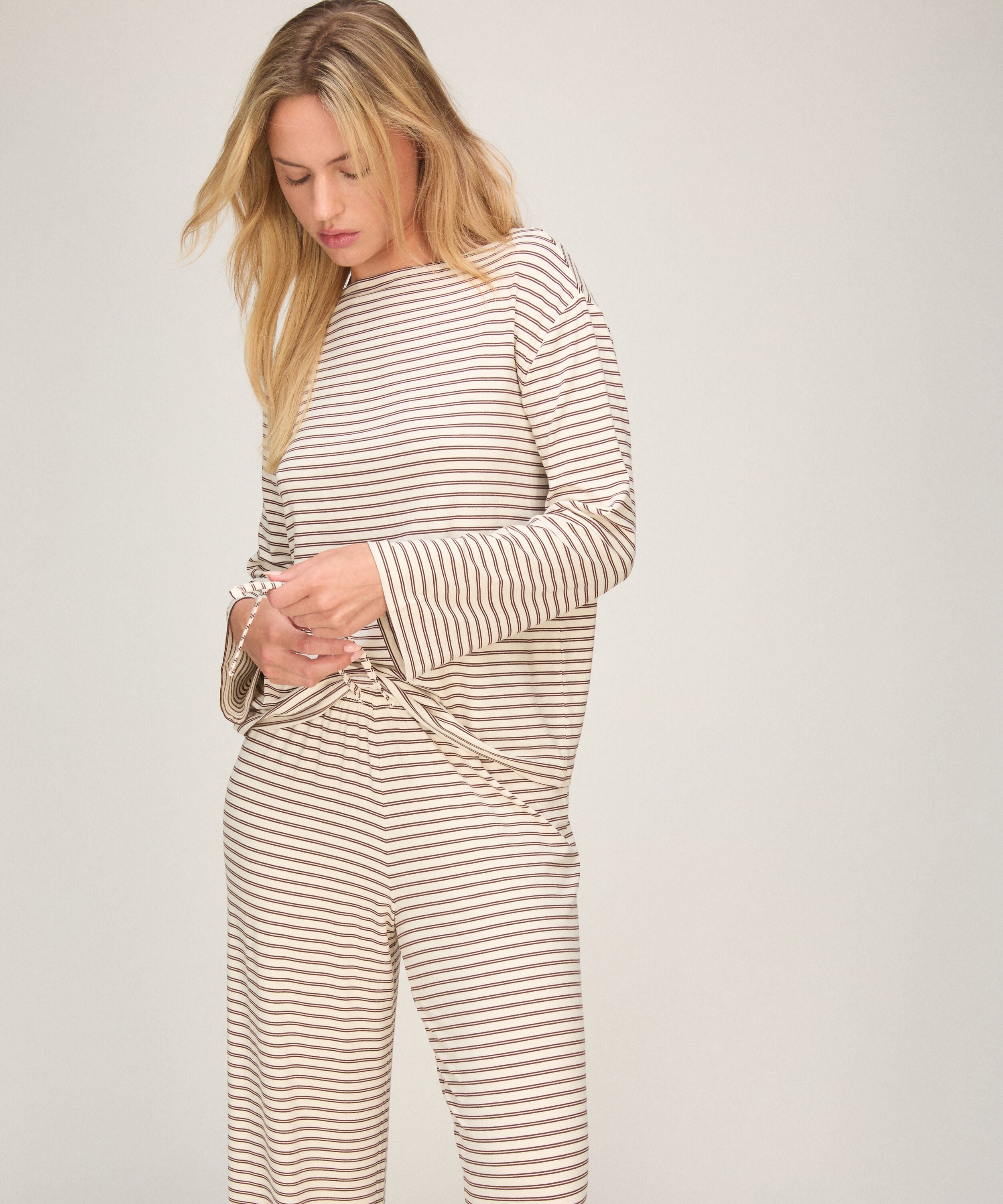 Jersey-Hose, Weiß
