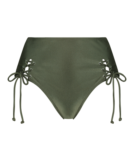 Knapper Bikini-Slip mit hohem Beinausschnitt Lucia, grün