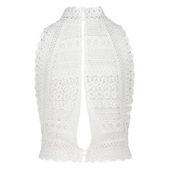 Guipure-Top, Wei&szlig;