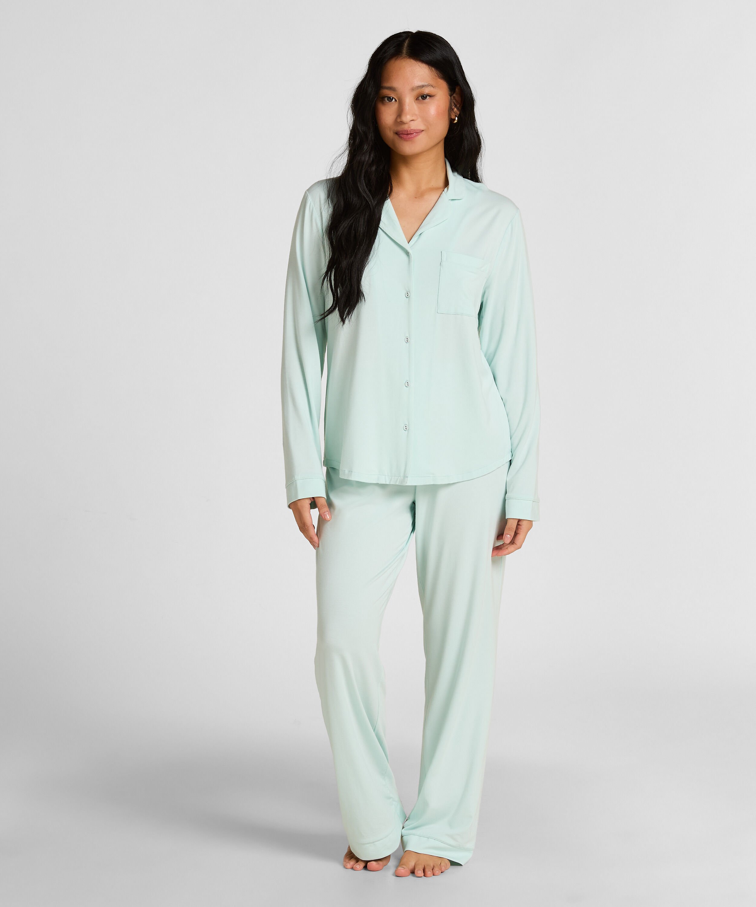 Jersey-Hose Essential, Blau Jersey-Hose Essential, Blau