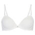Vorgeformter B&uuml;gel-BH Plunge, Wei&szlig;