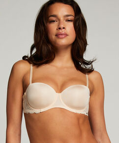 Vorgeformter B&uuml;gel-BH Angie Nude, strapless, Rose