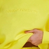 Pullover Sweat übergroßer Ballon, Gelb