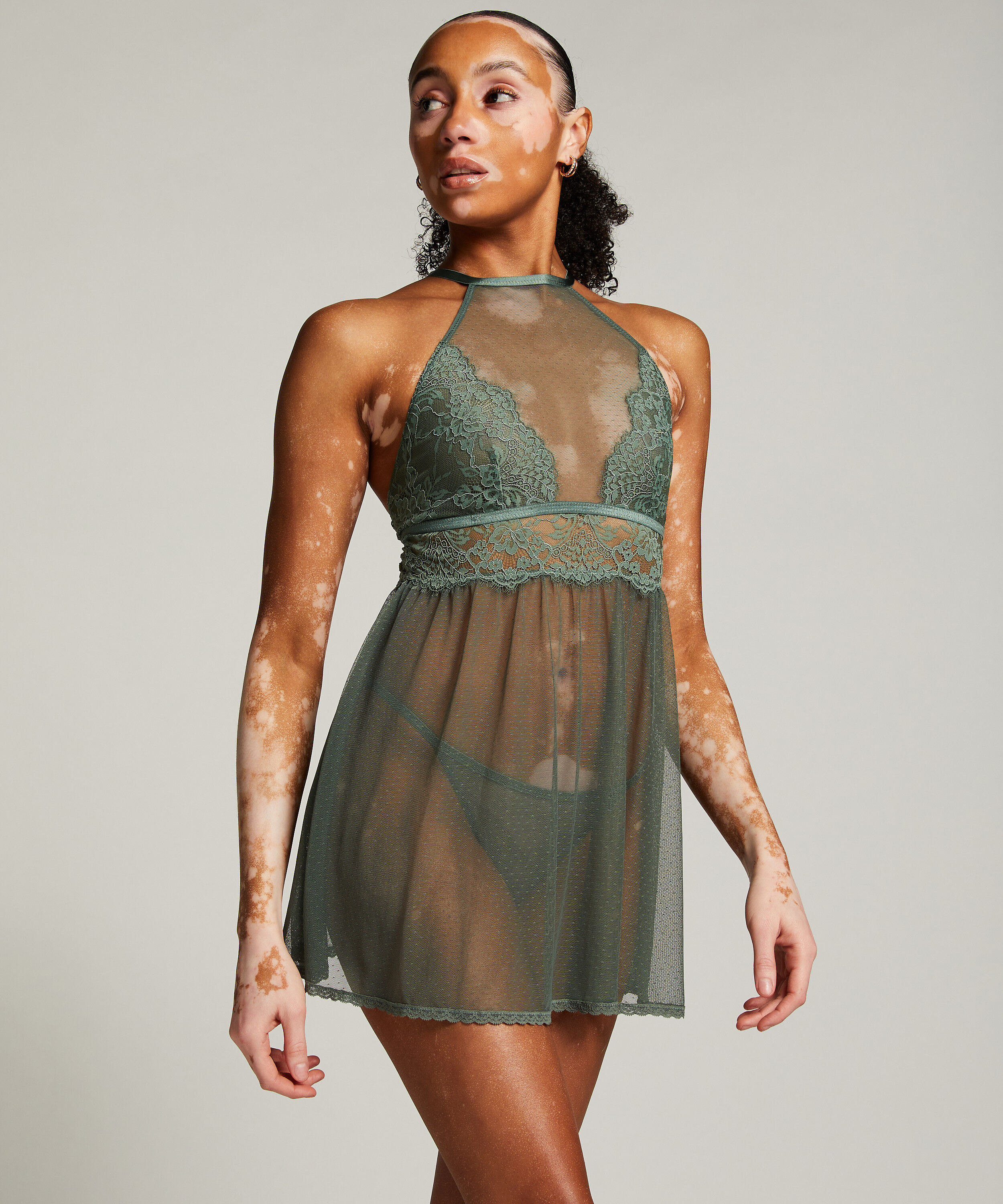 Babydoll Lace, Grün