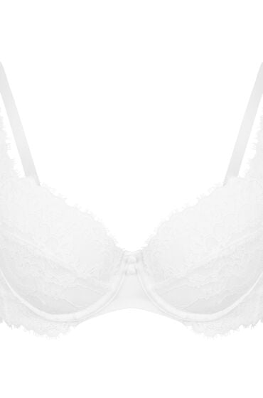 Thumbnail - Hunkemöller Unwattierter Bügel-BH Daisy Weiß