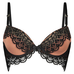 Vorgeformter B&uuml;gel-BH Cora, Schwarz