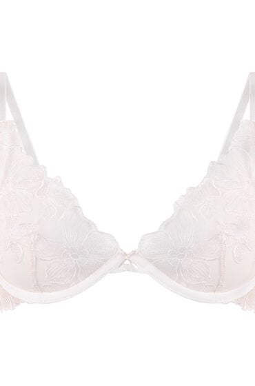 Thumbnail - Hunkemöller Unwattierter Bügel-BH Lauren Weiß