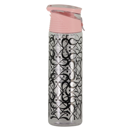 Patched Infused Water Bottle, Rosa