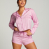 Pyjama-Shorts Satin, Rosa