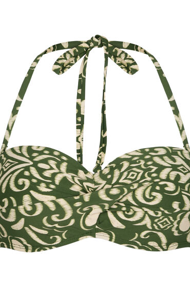 Thumbnail - Hunkemöller Gepolstertes Bügel-Bikini-Oberteil Cancun Grün