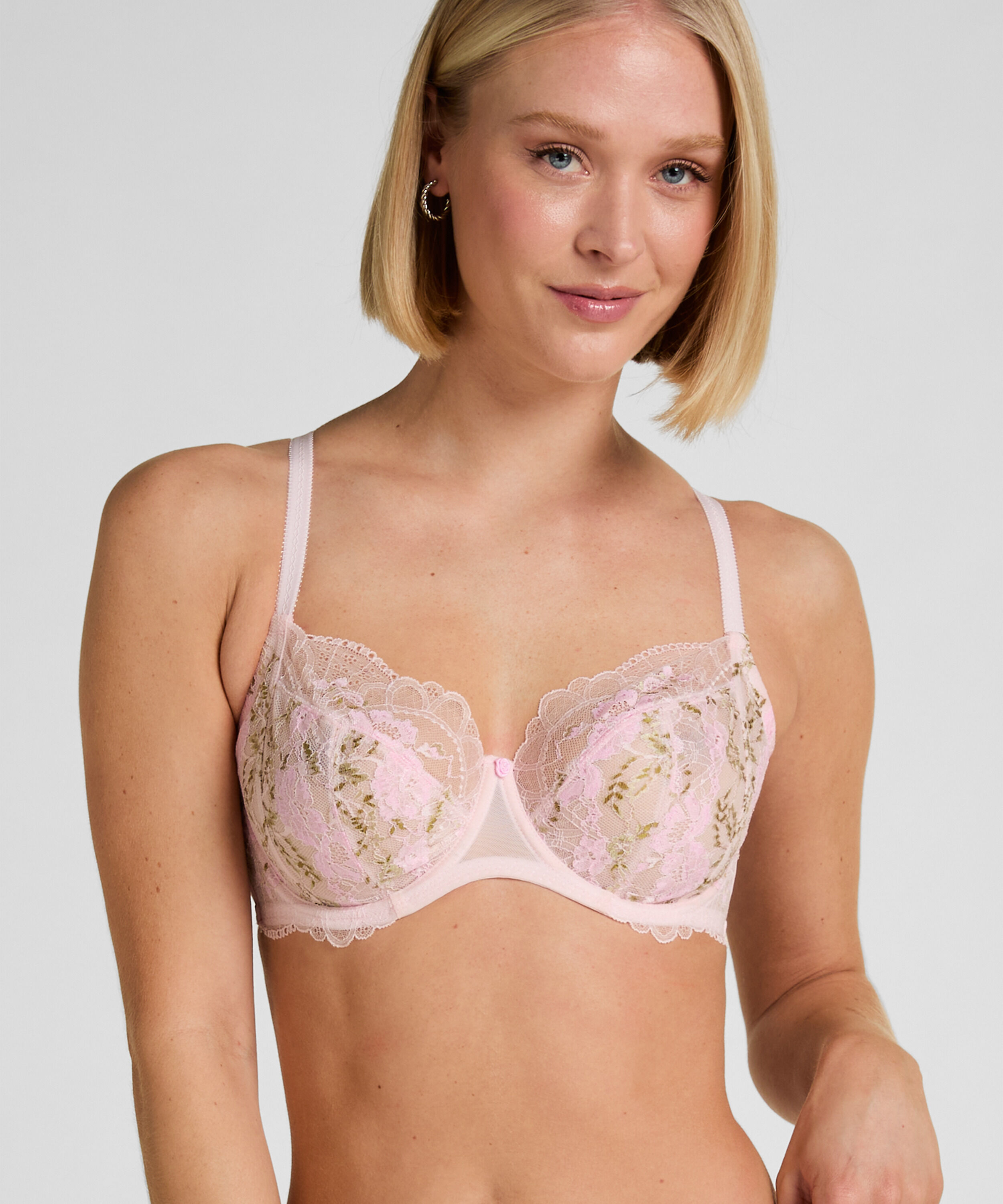 Miri Bügel-BH Ohne Polsterung, Rosa Miri Bügel-BH Ohne Polsterung, Rosa