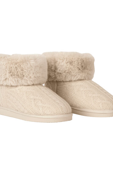 Thumbnail - Hunkemöller Hausschuhe Saar Weiß