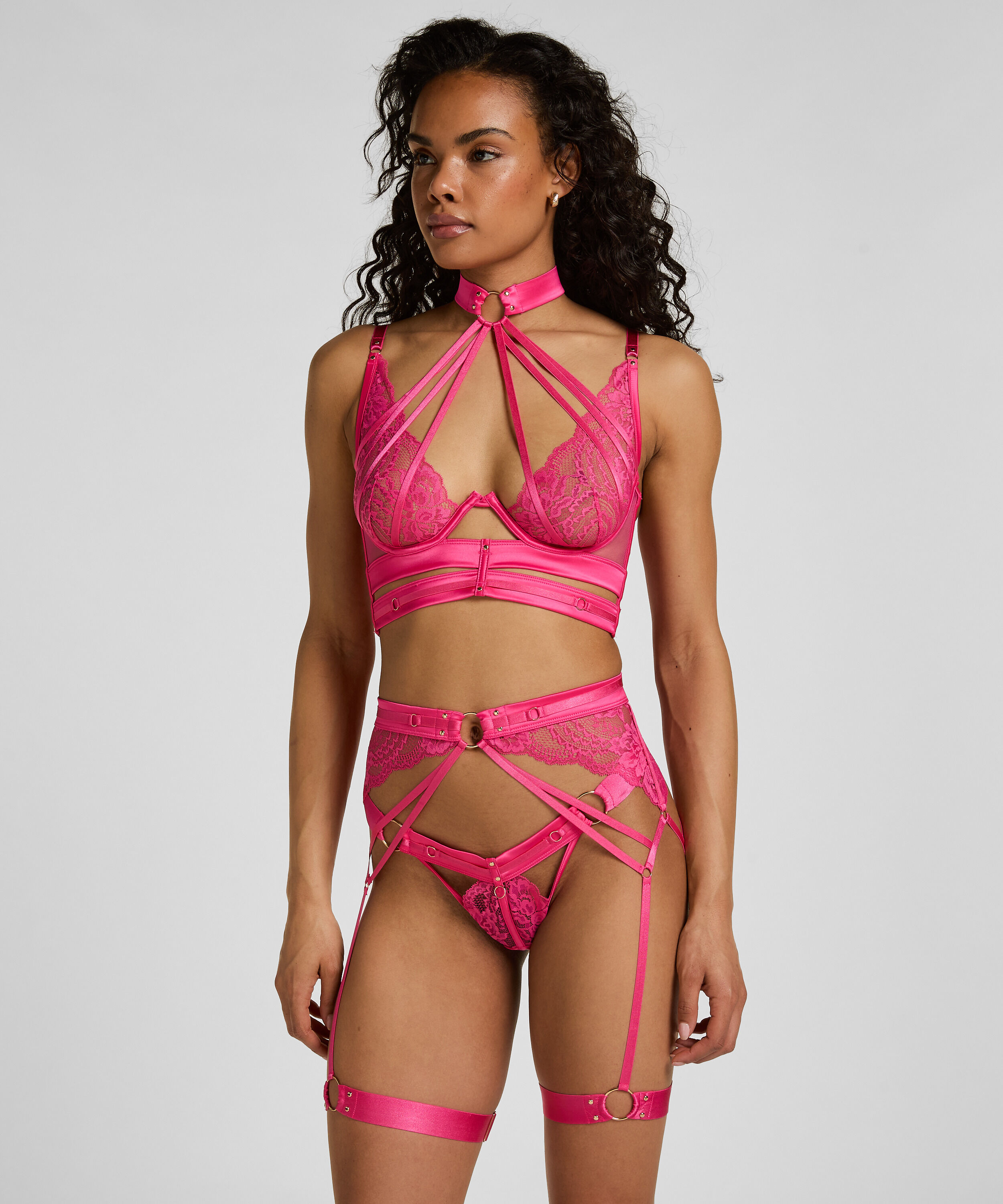 Emmeline Strapsgürtel, Rosa