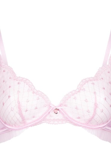 Thumbnail - Hunkemöller Cordelie Unwattierter Bügel-BH Rosa