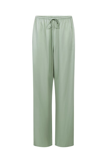 Thumbnail - Hunkemöller Hose Satin Grün