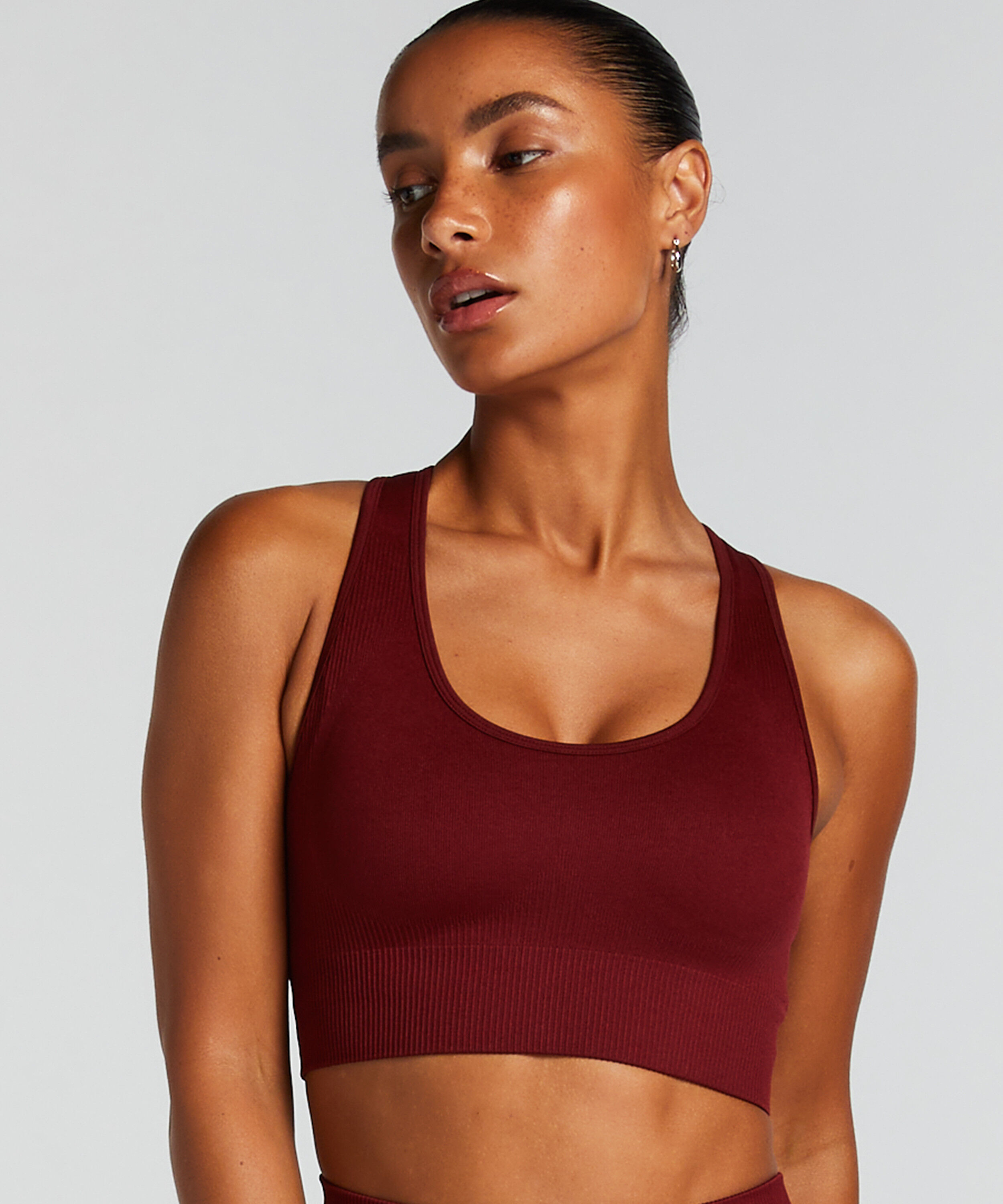 HKMX nahtloser Sport-BH, Rot HKMX nahtloser Sport-BH, Rot